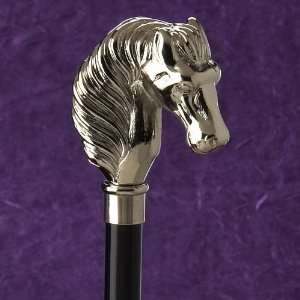 Horse Head Walking Stick / Cane Made in Italy Health 
