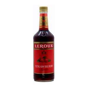  Leroux Strawberry Liqueur 48@ 750ML Grocery & Gourmet 