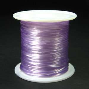   Elastic Cord Stringing Material   Lavender 
