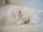 baby gund twinkles white kitty cat plush rattle 1980 $ 9 00 