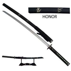   Samurai Japanese Sword Katana Honor w/ Free Stand 