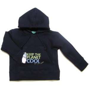  Keep the Planet Cool Hoodie in Navy Blue Size 5   6 