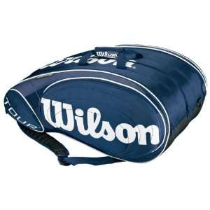    Wilson 12 Tour 15X Tennis Bag Blue/White