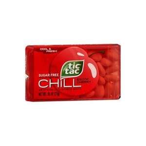 Tic Tac Chill Exotic Cherry   Display Grocery & Gourmet Food