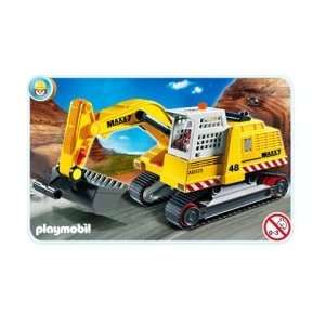  Playmobil Heavy Duty Excavator Construction Vehicle Toys & Games