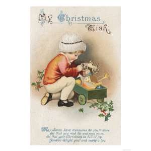   Wish   Kid Observing Toys Giclee Poster Print, 24x32: Home & Kitchen