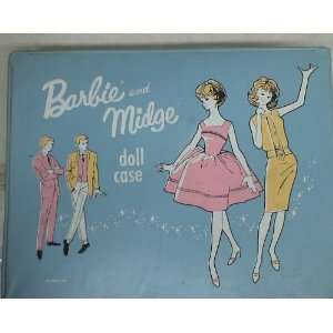  Vintage Early 1960s Barbie and Midge Doll Case: Everything 