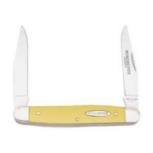 Winchester Muskrat Yellow Handle Knife Winchester  Sports 
