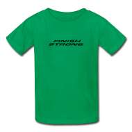Kids Shirts ~ Kids T Shirt ~ Finish Strong Classic Youth Green Tee