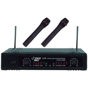    Dual Channel UHF Wireless Microphone System: GPS & Navigation